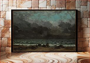 Πίνακας, The Sea by Gustave Courbet