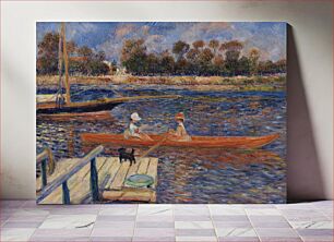 Πίνακας, The Seine at Argenteuil (La Seine Ã Argenteuil) by Pierre Auguste Renoir