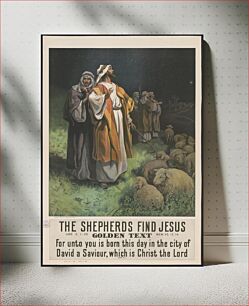 Πίνακας, The shepherds find Jesus