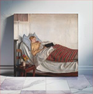 Πίνακας, The Sick Girl by Michael Ancher