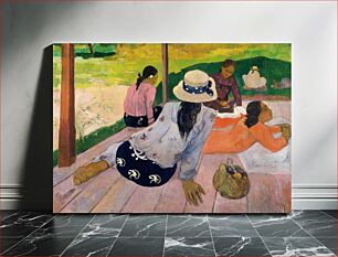 Πίνακας, The Siesta (ca. 1892–94) by Paul Gauguin
