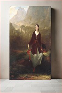 Πίνακας, The Spanish Girl in Reverie by Washington Allston