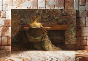 Πίνακας, The Spinet, Thomas Wilmer Dewing