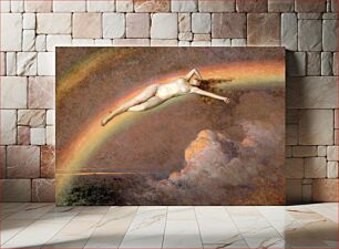 Πίνακας, The Spirit of the Rainbow (1912-1919) aesthetic painting by Henry Mosler