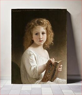Πίνακας, The Story Book by William Adolphe Bouguereau