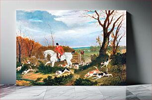 Πίνακας, The Suffolk Hunt. Going to Cover near Herringswell (1833) by John Frederick Herring