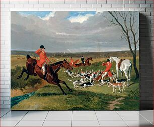 Πίνακας, The Suffolk Hunt : The Death (1833) by John Frederick Herring