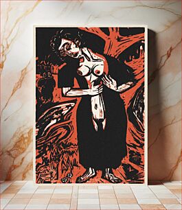Πίνακας, The Suicide (1921) by Ernst Ludwig Kirchner