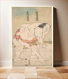 Πίνακας, The Sumo Wrestlers Takaneyama Yoichiemon and Sendagawa Kichigorō