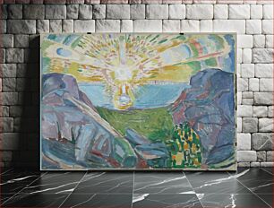 Πίνακας, The Sun (1910s) by Edvard Munch