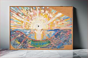 Πίνακας, The Sun (1910s) by Edvard Munch
