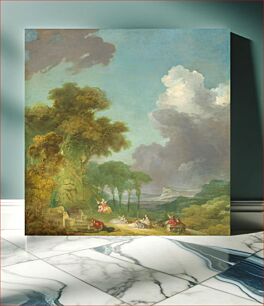Πίνακας, The Swing (ca. 1775–1780) by Jean Honoré Fragonard