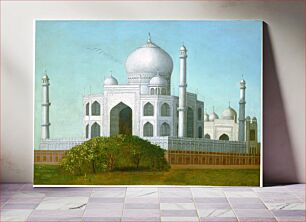 Πίνακας, The Taj Mahal (ca. 1860–1880) by Erastus Salisbury Field