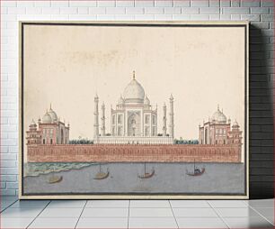 Πίνακας, The Taj Mahal from the River