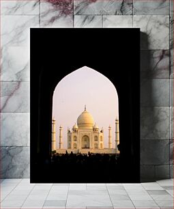 Πίνακας, The Taj Mahal through an Archway Το Ταζ Μαχάλ μέσα από μια αψίδα