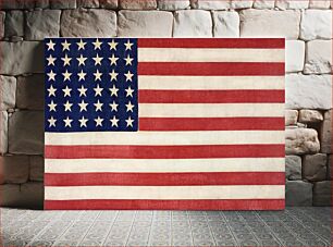 Πίνακας, The Thirty-Six Star Flag of the United States of America by an unknown artist