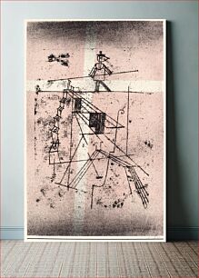 Πίνακας, The Tight Rope Walker (Seiltänzer) (1923) by Paul Klee