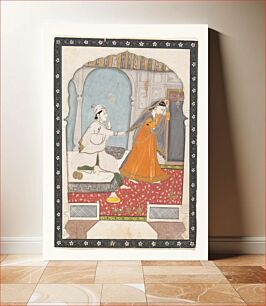 Πίνακας, The Timid Bride, India (Punjab Hills, Kangra)