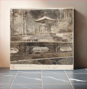 Πίνακας, The Tomb of Iyeyasu Tokugawa by John La Farge