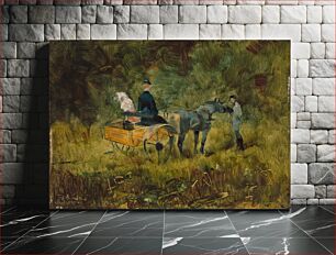 Πίνακας, The Trap (1880) by Henri de Toulouse–Lautrec