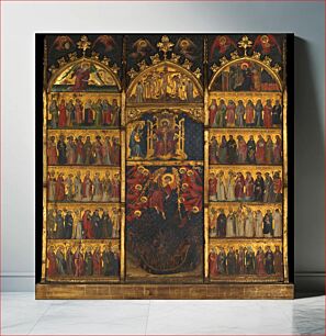 Πίνακας, The Trinity Adored by All Saints