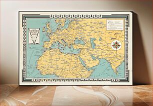 Πίνακας, The victory war map