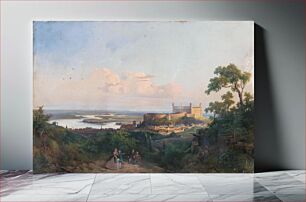 Πίνακας, The view of bratislava by Rudolf Swoboda