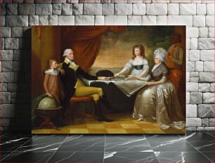 Πίνακας, The Washington Family (1789–1796) by Edward Savage