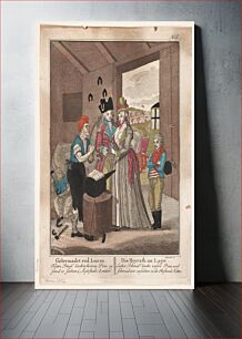 Πίνακας, The wedding at Leiren by Johann Gottlieb Friedrich