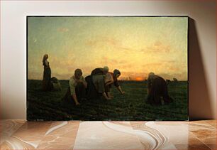 Πίνακας, The Weeders by Jules Breton