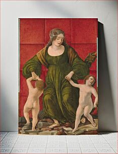 Πίνακας, The Wife of Hasdrubal and Her Children (ca. 1490–1493) by Ercole de' Roberti
