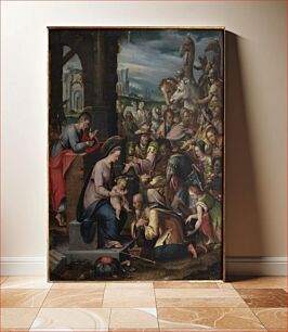 Πίνακας, The worship of kings by Frans Francken D Æ