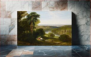 Πίνακας, The Wyndcliffe, River Wye (1842) by David Cox
