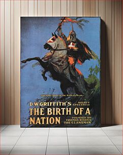 Πίνακας, Theatrical release poster for The Birth of a Nation (1915), distributed by Epoch Film Co