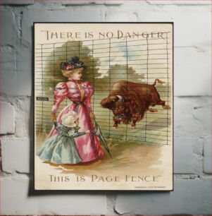 Πίνακας, "There is no danger. This is Page fence."