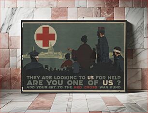 Πίνακας, They are looking to us for help - Are you one of us? Add your bit to the Red Cross War Fund L. N. Britton