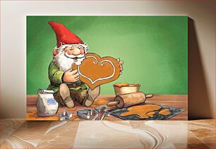 Πίνακας, This image is one of 72 from a Swedish Christmas clip art CD (2001) cartoon by AlphaZeta
