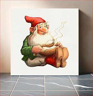 Πίνακας, This image is one of 72 from a Swedish Christmas clip art CD (2001) cartoon by AlphaZeta