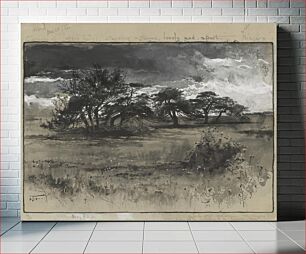 Πίνακας, Thorn-trees near Niagara (1887) by Harry Fenn