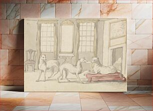 Πίνακας, Three Greyhounds in a Room