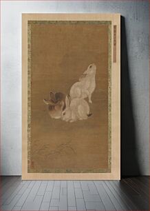 Πίνακας, Three Rabbits by Unidentified artist