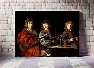 Πίνακας, Three Young Musicians by Antoine Le Nain