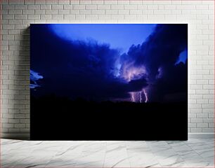 Πίνακας, Thunderstorm at Dusk Καταιγίδα στο σούρουπο