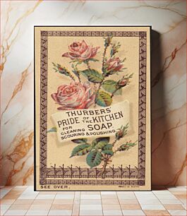 Πίνακας, Thurbers' Pride of the Kitchen Soap. For cleaning scouring & polishing
