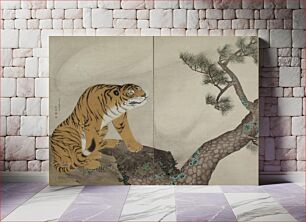 Πίνακας, Tiger and Dragon, Tiger by Maruyama Okyo