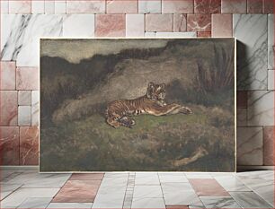 Πίνακας, Tiger by Antoine-Louis Barye