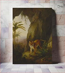 Πίνακας, Tiger in a Cave (ca. 1814) by Jacques–Laurent Agasse