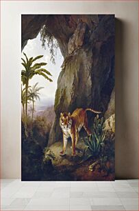 Πίνακας, Tiger in a Cave (ca. 1814) by Jacques–Laurent Agasse