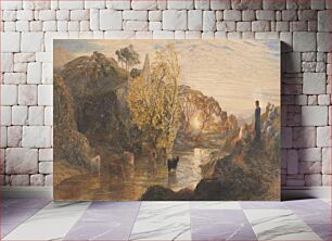 Πίνακας, Tintern Abbey at Sunset