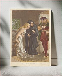 Πίνακας, Title-page and Six Coloured Plates to 'Household Stories' by the Brothers Grimm. Routledge